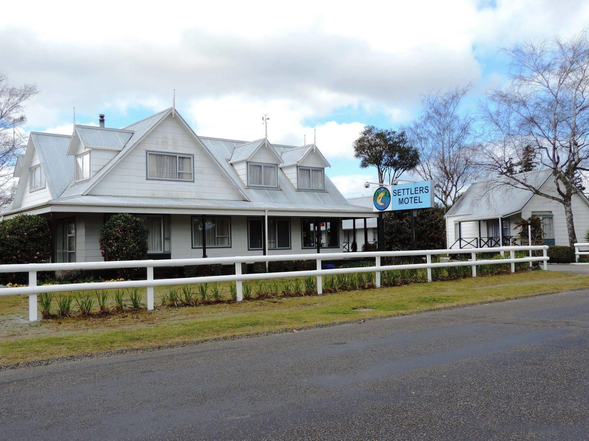 Settlers Motel Turangi Exterior foto