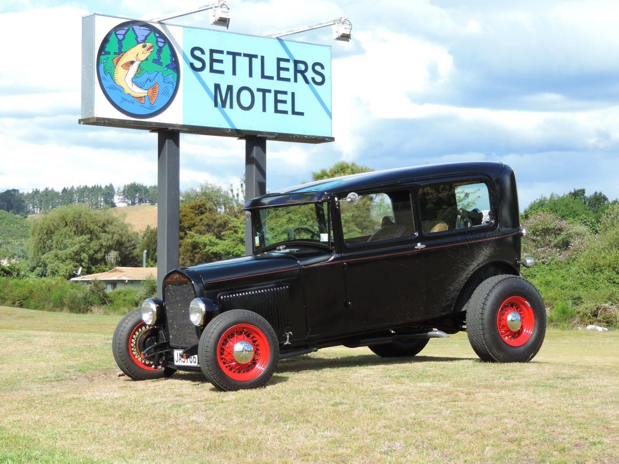 Settlers Motel Turangi Exterior foto